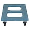Vestil Blue Polyethylene Dolly Flush Top 1000 lb Capacity 18 x 30 DOL-1830-F - alternate 3